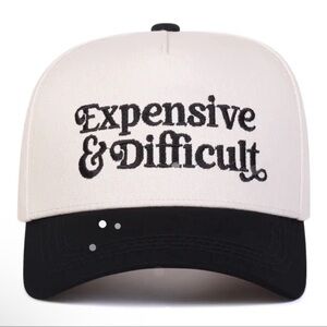 EXPENSIVE AND DIFFICULT HAT NWT